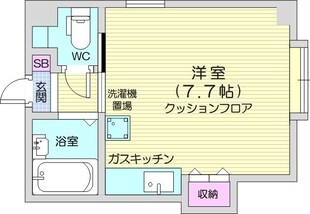 西１８丁目駅 徒歩10分 2階の物件間取画像